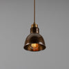 Baku Vintage Brass Pendant Light 15cm-Mullan Lighting-Antique Brass-100cm-nirohome