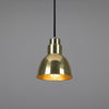 Baku Vintage Brass Pendant Light 15cm-Mullan Lighting-Antique Brass-100cm-nirohome