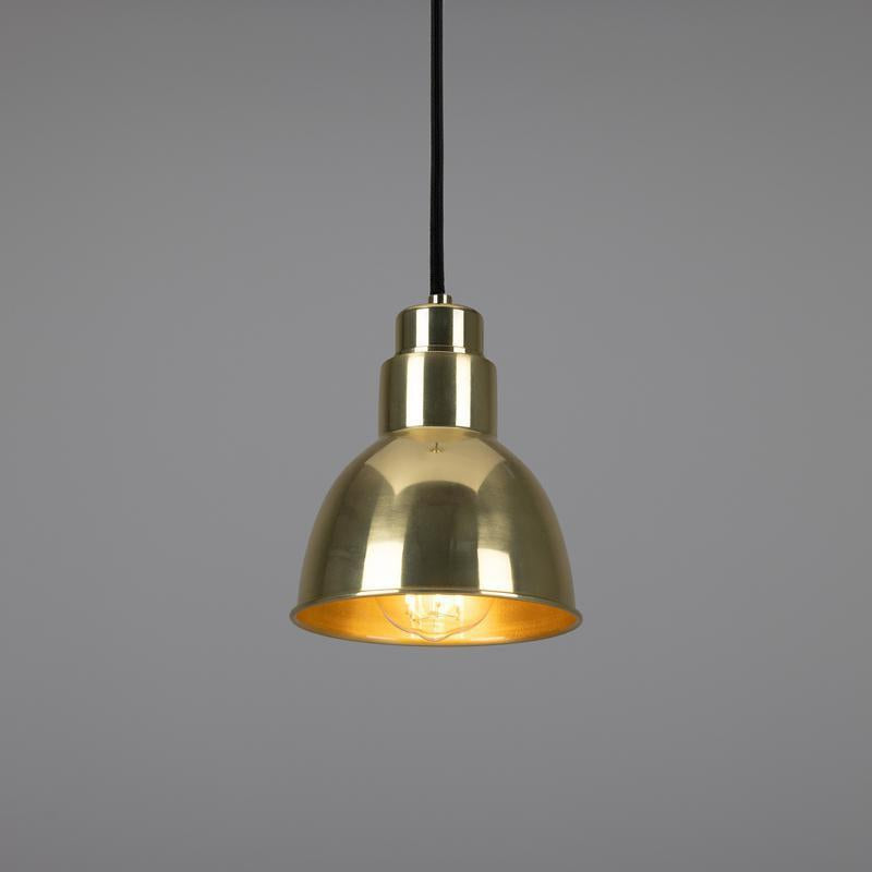 Baku Vintage Brass Pendant Light 15cm-Mullan Lighting-Antique Brass-100cm-nirohome