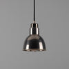 Baku Vintage Brass Pendant Light 15cm-Mullan Lighting-Antique Silver-100cm-nirohome