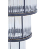Barrett 3 Tier Glass Chandelier-Wrenford & Co.-Nickel-nirohome