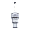 Barrett 3 Tier Glass Chandelier-Wrenford & Co.-Nickel-nirohome