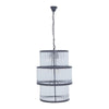 Barrett Triple Layer Glass Chandelier-Wrenford & Co.-nirohome