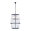 Barrett Triple Layer Glass Chandelier-Wrenford & Co.-nirohome