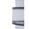 Barrett Triple Layer Glass Chandelier-Wrenford & Co.-nirohome