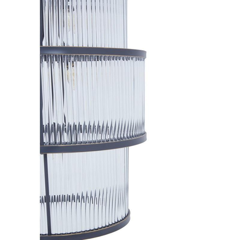 Barrett Triple Layer Glass Chandelier-Wrenford & Co.-nirohome