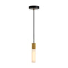 Basalt LED Single Pendant Light-Tala-Brass-nirohome