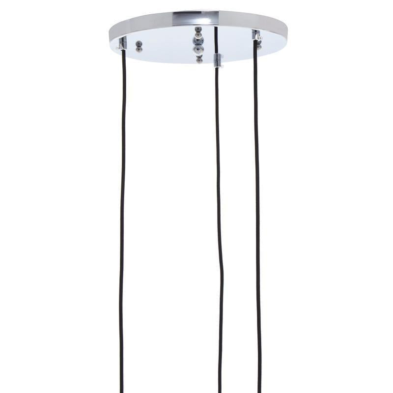 Bauer Triple Globe Pendant Light-Niro Home-Black-nirohome