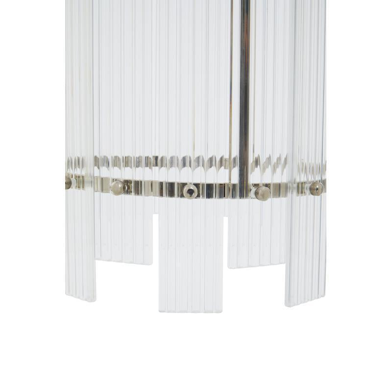 Baxter Fluted Glass Tall Pendant Light-Niro Home-nirohome