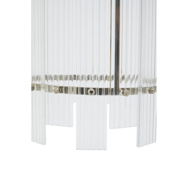 Baxter Fluted Glass Tall Pendant Light