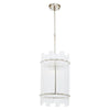 Baxter Fluted Glass Tall Pendant Light-Wrenford & Co.-nirohome