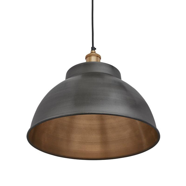 Brooklyn Dome Pendant Light - 13 Inch