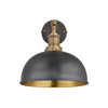 Brooklyn Dome Wall Light - 8 Inch-Industville-Brass-nirohome