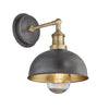 Brooklyn Dome Wall Light - 8 Inch-Industville-Brass-nirohome