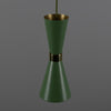 Cairo Mid-Century Coloured Pendant Light-Mullan Lighting-Antique Pink-nirohome
