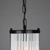 Caledon Petite Pendant With Glass Rods-Mullan Lighting-100cm-nirohome