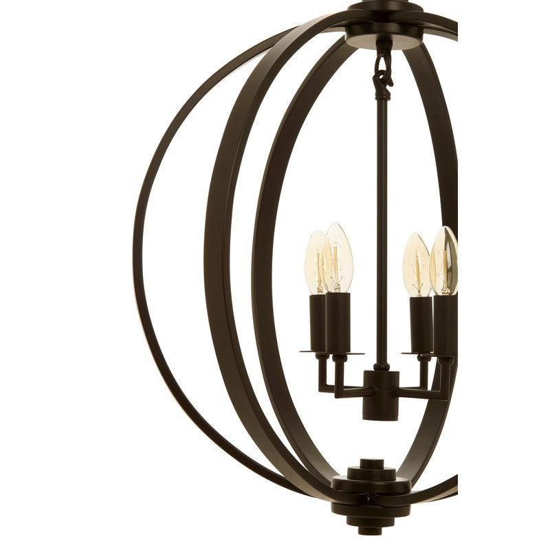 Casey Intertwining Orb Chandelier-Niro Home-Antique Brass-nirohome