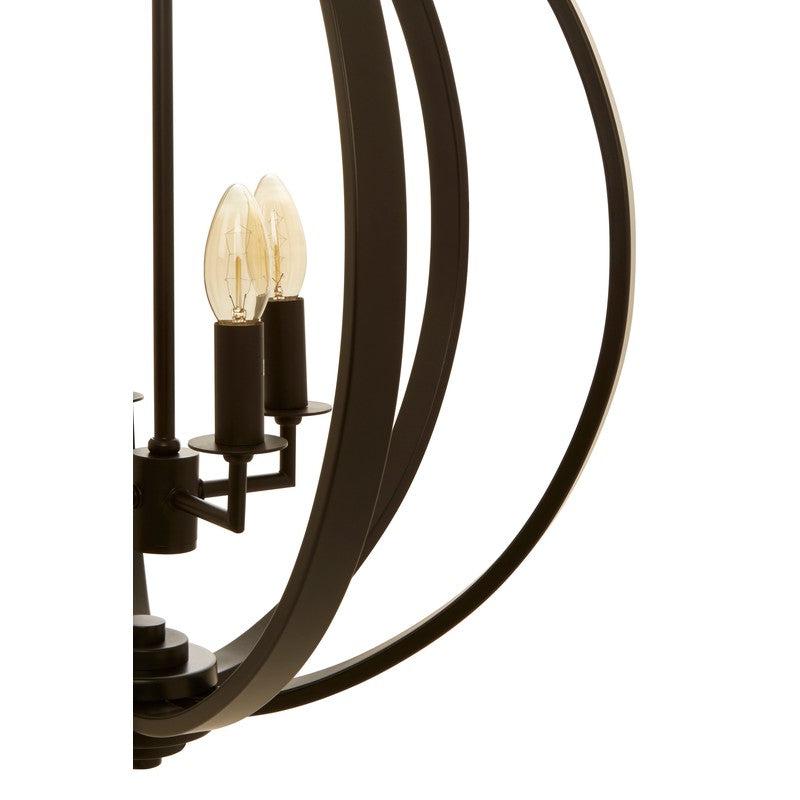 Casey Intertwining Orb Chandelier-Wrenford & Co.-Antique Brass-nirohome