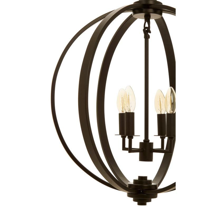 Casey Intertwining Orb Chandelier-Wrenford & Co.-Antique Brass-nirohome