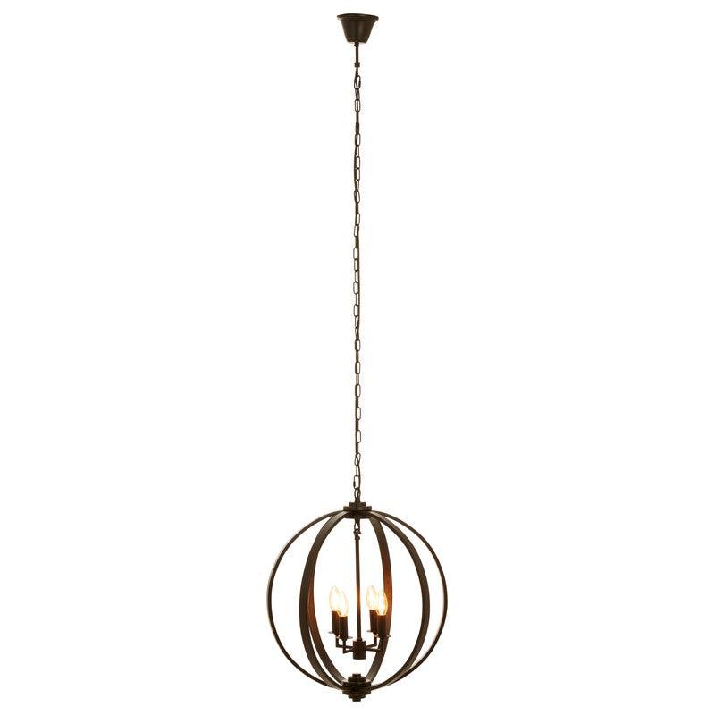 Casey Intertwining Orb Chandelier-Wrenford & Co.-Black-nirohome