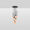 Cluster Ceiling Light-Houseof.-Charcoal-nirohome