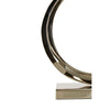 Colette Nickel Ring Table Lamp With Tapered Shade-Niro Home-nirohome