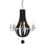 Collier Townhouse Curved Chandelier-Niro Home-nirohome