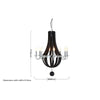 Collier Townhouse Curved Chandelier-Wrenford & Co.-nirohome