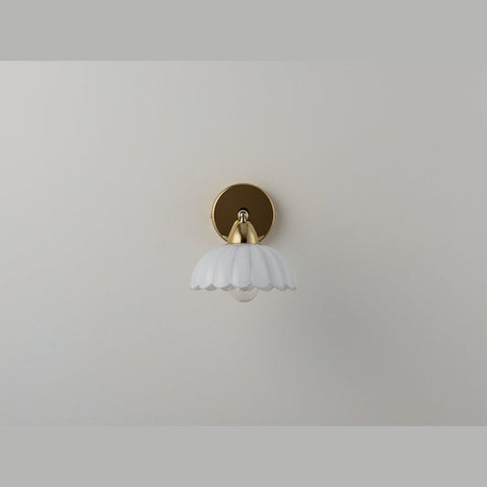 Houseof. White Flower Sconce Wall Light