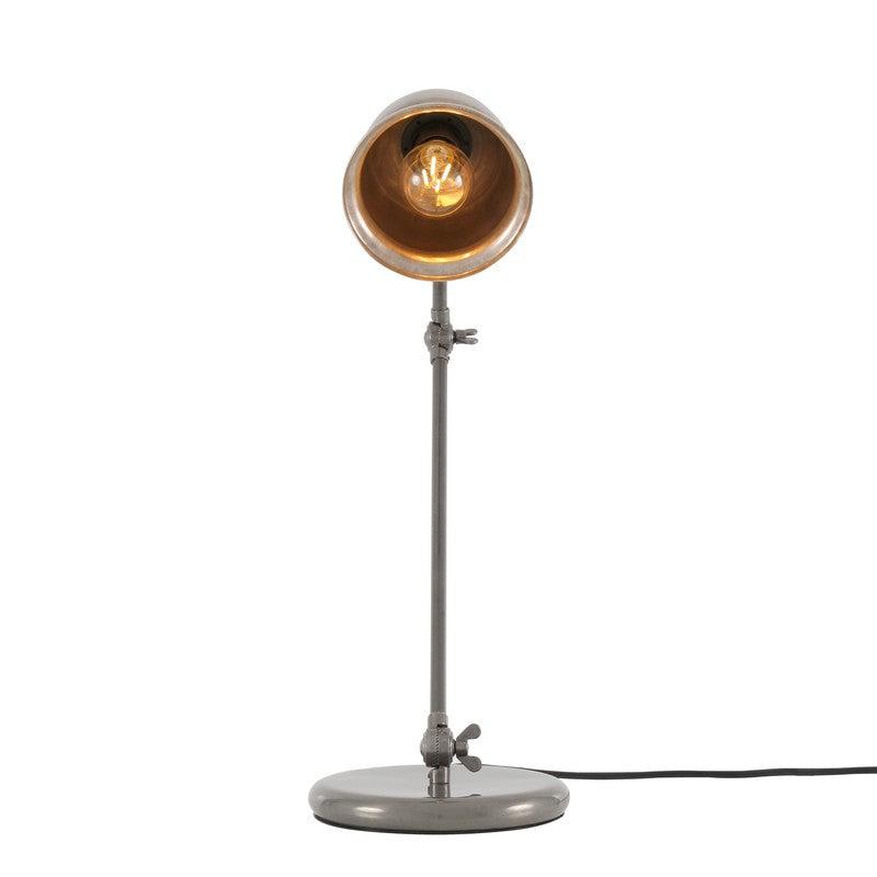 Dale Vintage Brass Bell Shade Table Lamp-Mullan Lighting-Antique Brass-nirohome