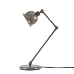 Dale Vintage Brass Bell Shade Table Lamp-Mullan Lighting-Antique Silver-nirohome