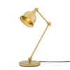 Dale Vintage Brass Bell Shade Table Lamp-Mullan Lighting-Satin Brass-nirohome