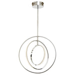 Dixon 3 Ring Geometric LED Pendant Light-Niro Home-nirohome