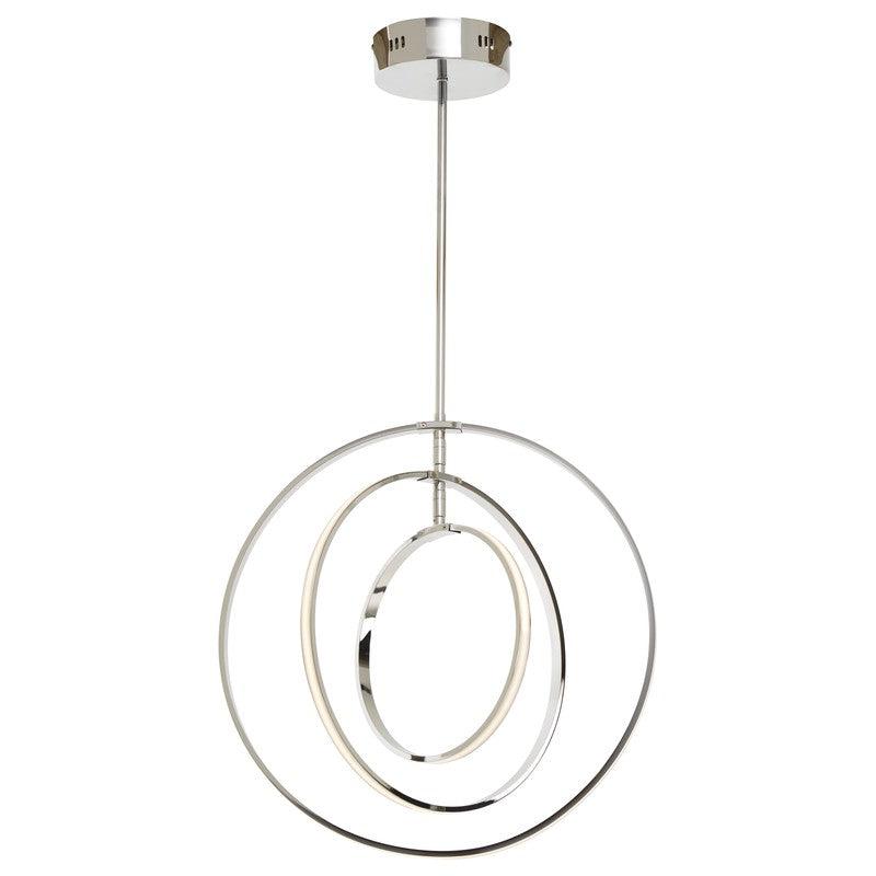 Dixon 3 Ring Geometric LED Pendant Light-Niro Home-nirohome