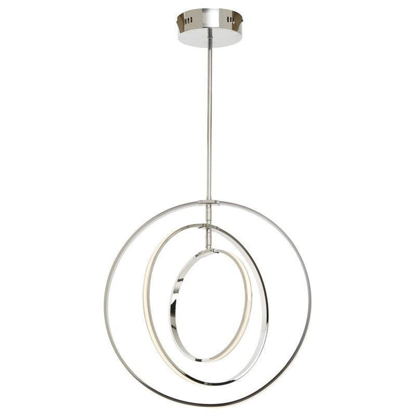 Dixon 3 Ring Geometric LED Pendant Light