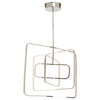 Dixon Large Rectangular Geometric LED Pendant Light-Niro Home-nirohome