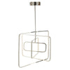 Dixon Large Rectangular Geometric LED Pendant Light-Niro Home-nirohome