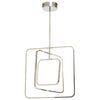 Dixon Small Rectangular Geometric LED Pendant Light-Niro Home-nirohome