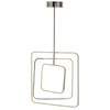 Dixon Small Rectangular Geometric LED Pendant Light-Niro Home-nirohome