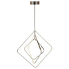 Dixon Small Square Geometric LED Pendant Light-Niro Home-nirohome