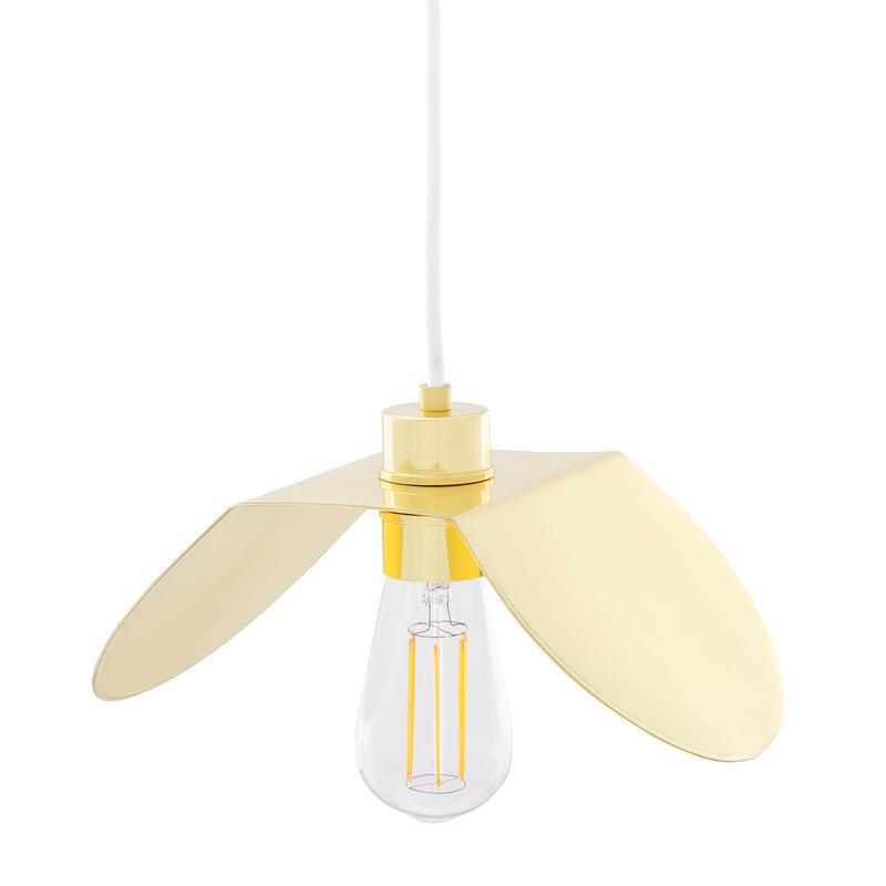 Dodoma Modern Brass Pendant Light-Mullan Lighting-White-nirohome