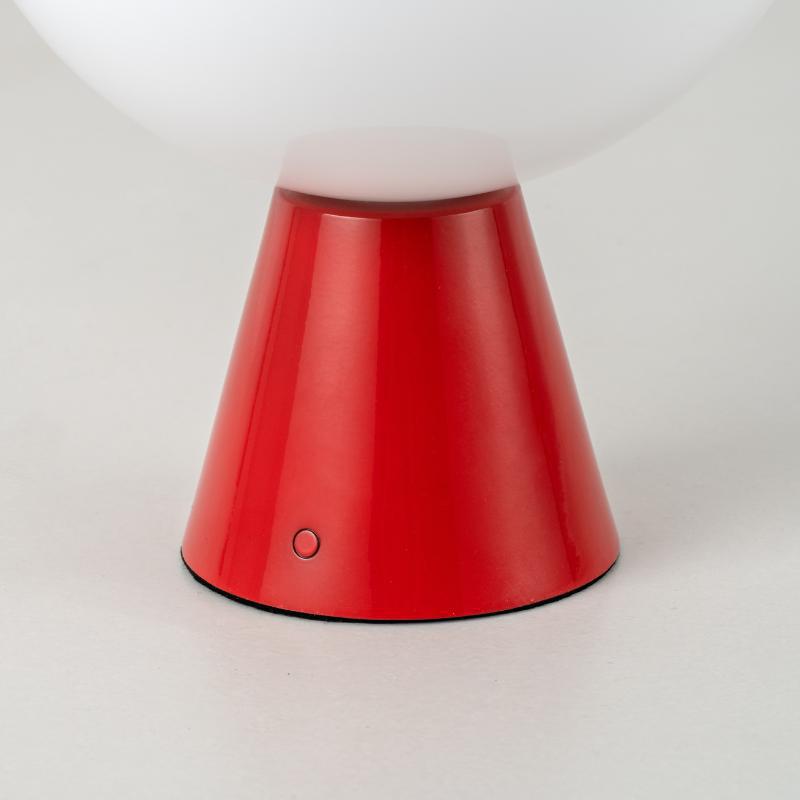 Dome Cordless Table Lamp-Houseof.-Jam Red-nirohome