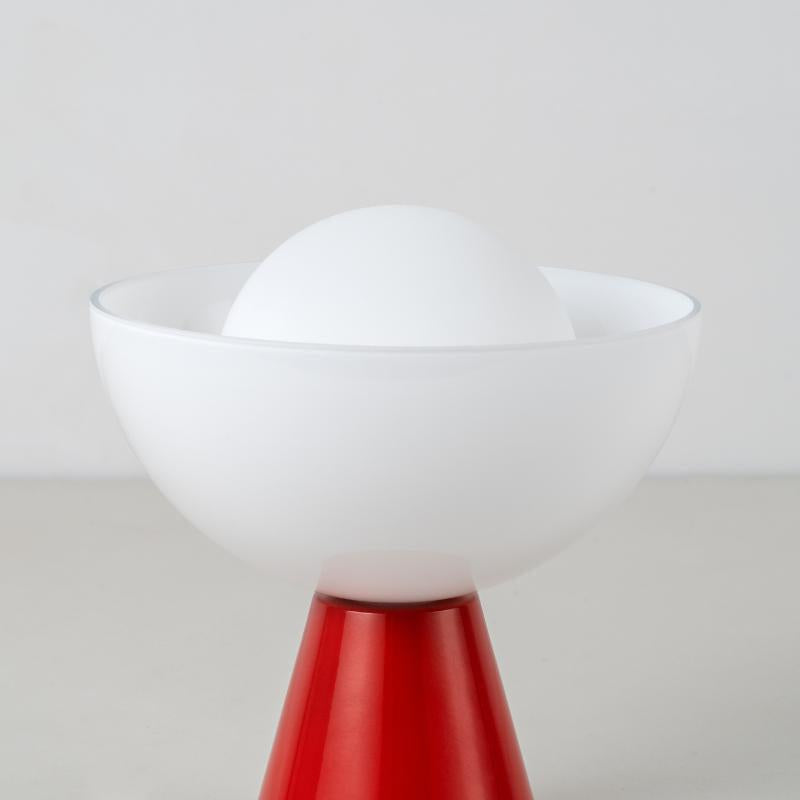 Dome Cordless Table Lamp-Houseof.-Jam Red-nirohome