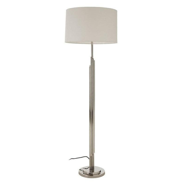 Duke Stainless Steel Tubular Floor Lamp