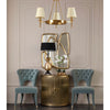 Ellison Traditional Chandelier With Empire Shades-Wrenford & Co.-3 Arm-nirohome