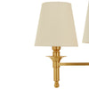 Ellison Traditional Chandelier With Empire Shades-Wrenford & Co.-3 Arm-nirohome