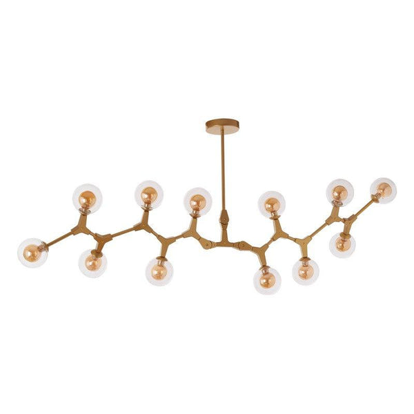 Estela Adjustable 12 Bulb Celestial Chandelier