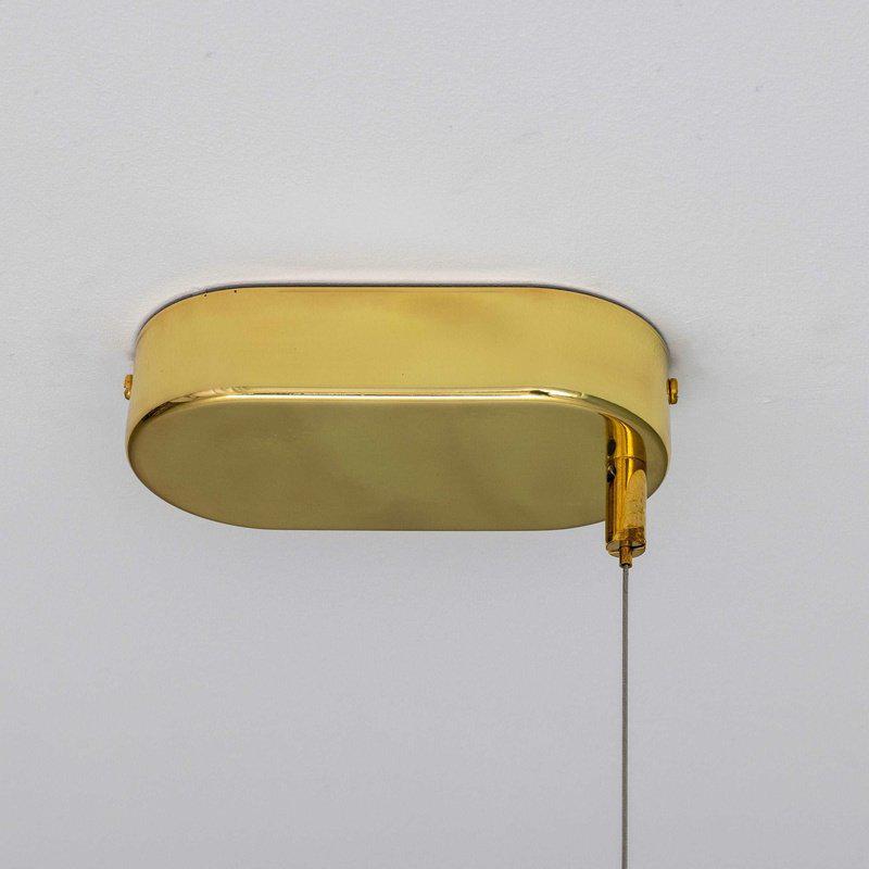 Fairfield LED Linear Pendant Contemporary Brass-Mullan Lighting-Polished Brass-100cm-nirohome