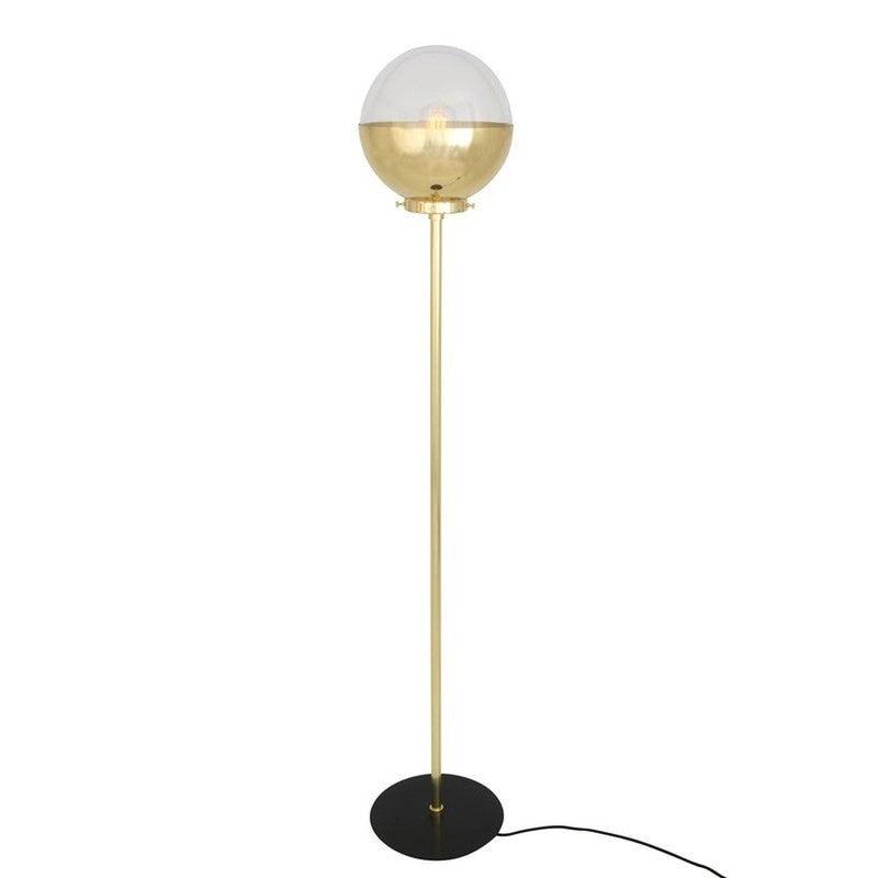 Florence Elegant Globe Floor Lamp-Mullan Lighting-Clear-nirohome