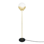 Florence Elegant Globe Floor Lamp-Mullan Lighting-Opal-nirohome